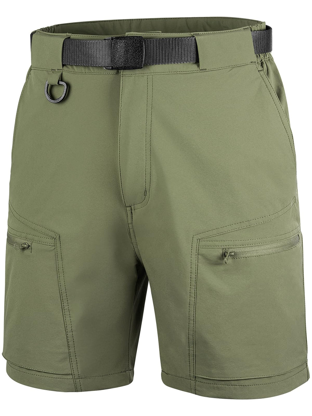 FREE SOLDIER cargo shorts front view highlighting quick-dry outdoor comfort