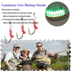 FREECOZYER high-carbon steel barbed hook delivers strength and reliable grip.