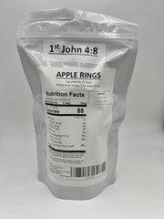 Freedom Freeze Dried Apple Rings packaged for portable, mess-free snacking on the go.