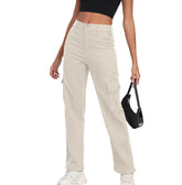 FREEOAK Y2K baggy cargo pants with side pockets enable hands-free daily carry.