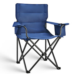 FREETOUR camping chair with side cup holder for easy sipping outdoors.