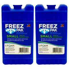 Freez Pak reusable ice pack in a lunch bag keeps items cool for hours