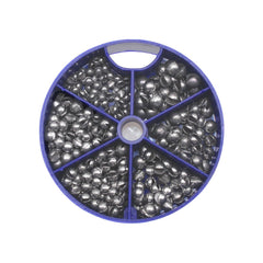 FREGITO six sizes weight sinker set illustration