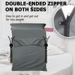 Frelaxy sleeping bag liner dimensions 84.6 by 70.8 inches for two sleepers