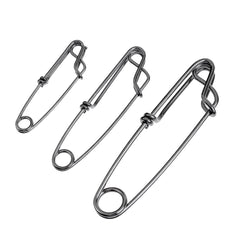 Freneci 60mm long-line clip close-up highlighting strong snapping action for secure lines.