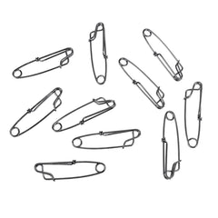 Freneci stainless steel long-line clip in hand demonstrating easy on and off operation.