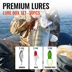 Double barb hooks and metal lure components