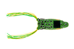 Hollow body with diamond-shaped belly weight improves penetration on the Boom Boom.