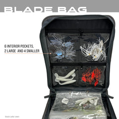 FROGG TOGGGS XL bait bags collection simplifies bait organization.