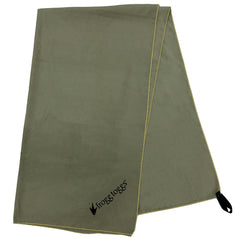 FROGG TOGGS Beach-Camp microfiber towel, soft and highly absorbent for beach drying.