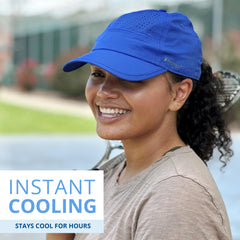 FROGG TOGGS Chilly Pro Cooling Hat rear venting for airflow