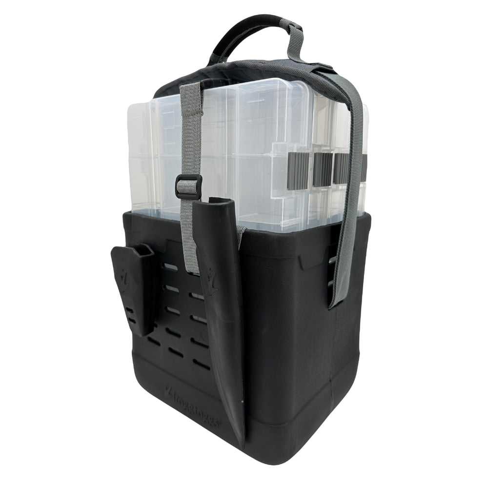 FROGG TOGGS EVA Tackle Vault Tote, compact non-marking shell for boat storage.