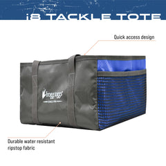 FROGG TOGGS tray tote stacks and carries multiple trays with ease