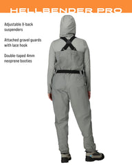 FROGG TOGGS Hellbender Pro wading belt with locking buckle for secure fit