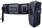 FROGG TOGGS Pursuit Wading Belt with quick-access pockets for tackle on the riverbank.
