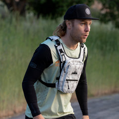FROSTY PEAKS Ride Pack dual-side pockets organize gear for outdoor runs
