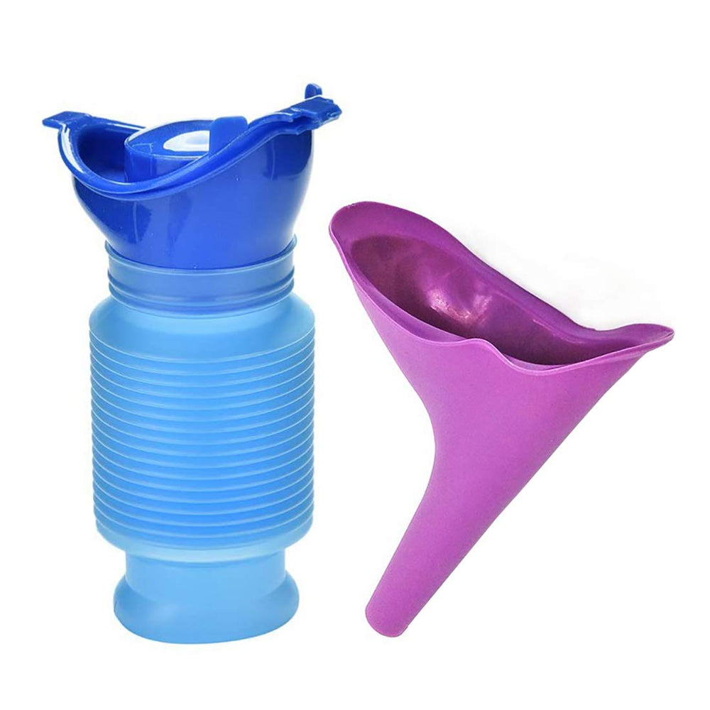 FRSH MNT portable emergency urinal in compact form for on-the-go relief.