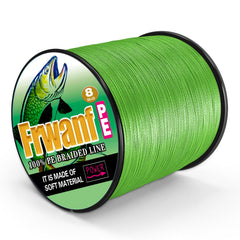 Frwanf braided line demonstrates high tensile strength during a tough reel-in