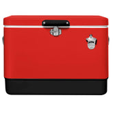 FSE retro-metal-cooler-80-can-capacity demonstrates large storage for outdoor gatherings.