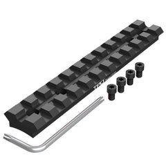 FSI Ruger 10/22 Picatinny rail mount side view showing compact 11-slot rail for optics.