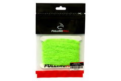 Fulling Mill EZ Egg Yarn in fluorescent chartreuse for fast, realistic egg flies.