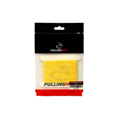 Fulling Mill EZ Egg Yarn Mini UV Yellow with UV flecks adds pop to egg flies