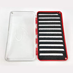 Fulling Mill Stealth Box with frosted lid for secure, visible fly storage.