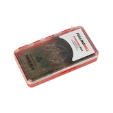 Fulling Mill Streamer Box front view showing rugged polycarbonate build for saltwater use