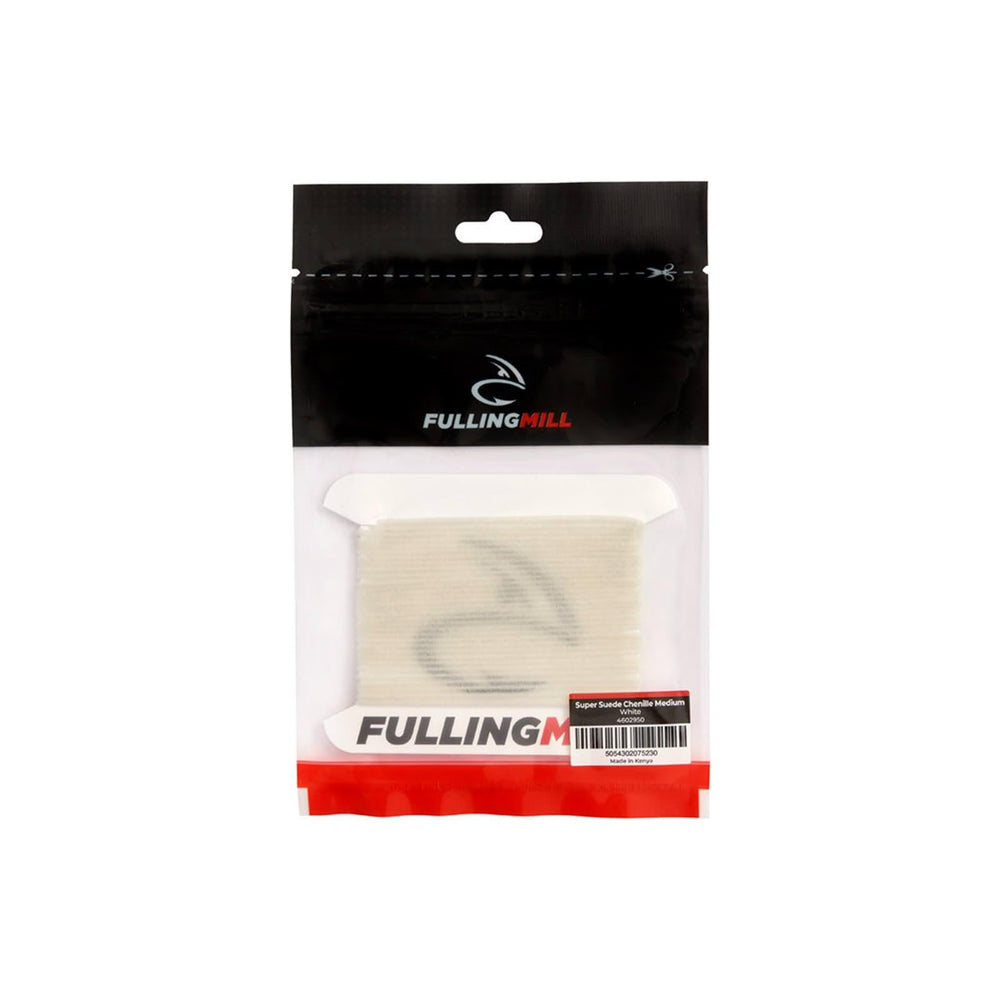 Fulling Mill Suede Chenille Medium 2.5mm for extended bodies and nymph patterns.