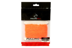Fulling Mill EZ Egg Yarn in fluorescent orange for quick egg fly tying and visibility.