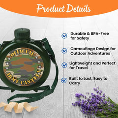 Fun Express canteen with secure screw-on cap for easy refills on hikes