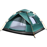 FUNANASUN 2-3 person tent pop-up setup enables fast, one-person assembly for easy camping.