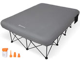 FUNDANGO Queen Cot 2-Person pump view for quick outdoor setup and comfort.