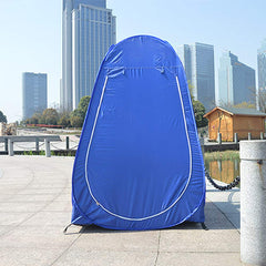 Funien UV-ion tent features a wide, transparent window for panoramic outdoor views.