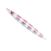 Funmaker pink-luminous 300g saltwater jig - front view