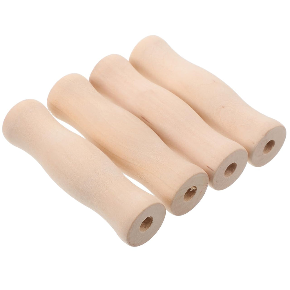 FUNOMOCYA BBQ utensils with a single-hole handle for easy hanging during camping.