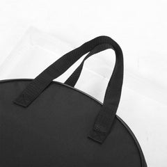 FUNOMOCYA skillet bag zipper close ensures secure storage during travel.