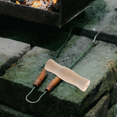 FUNOMOCYA heat-resistant design protects hands during high-temp grilling.