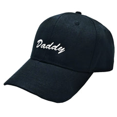 Furtony Cap Daddy embroidery on the front adds bold style and sun protection.