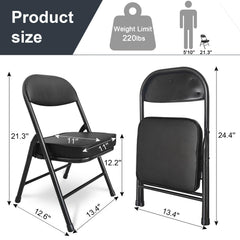 Fusehome mini folding chair solid-metal-structure provides stable seating outdoors.