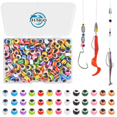 FUSIGO 8mm fishing beads in mixed colors