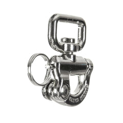 Fusion Climb 18KN shackle undergoing load testing to validate strength in critical rigging