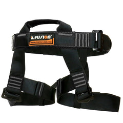 Fusion Climb half body harness side profile with adjustable waist for a secure fit