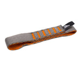 Fusion Climb ProGlide quickdraw runner, 120 cm gray-orange, ideal for extending quickdraws and anchors.