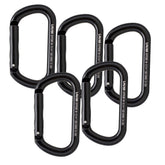 Fusion Climb Supreme II oval carabiner front view for quick clipping and reliability.