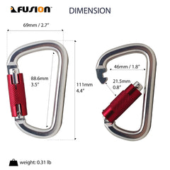 Fusion Climb Swift heavy-duty body featured for durability in tough conditions.