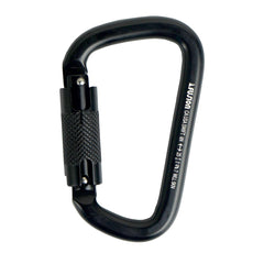 Fusion Climb Swift Lock carabiner body shows lightweight aluminum construction for rugged use.