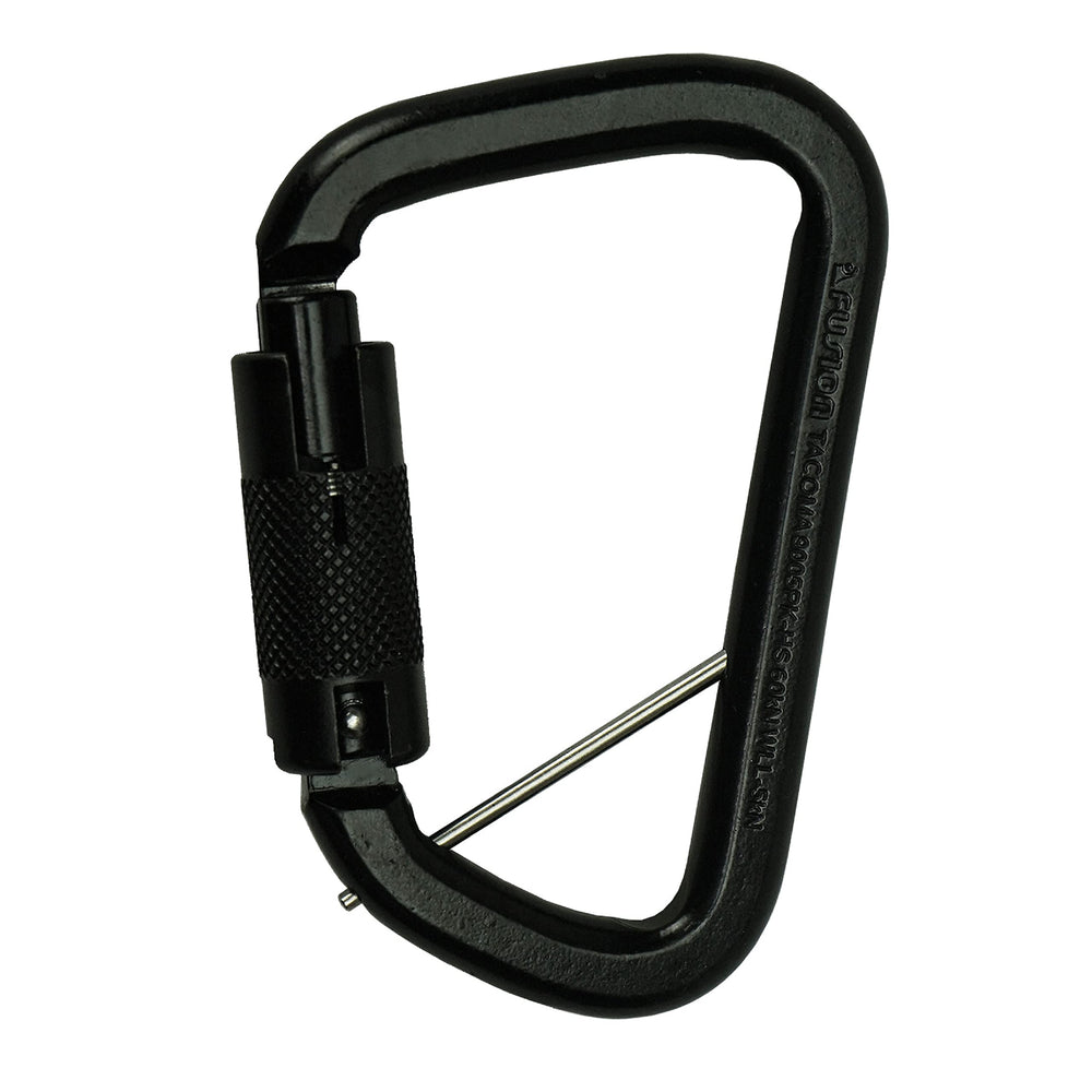 Fusion Climb Tacoma auto-locking carabiner front view for secure climbs.