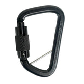 Fusion Climb Tacoma triple-locking carabiner front view for secure climbs