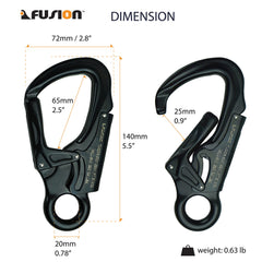 Fusion Climb Tudor 32kN rating highlights high-strength performance